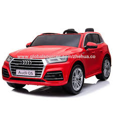 Unlike children's bikes that are powered by pedaling, kids' electric cars, trucks and rescue vehicles operate with rechargeable batteries. China Audi Q5 Licensed Ride On Car 24v Toy Car Electric Car For Kids With Remote Control On Global Sources Toy Car Electric Car Toy
