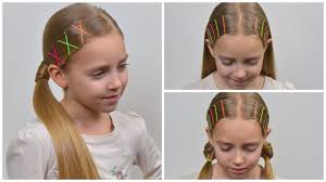 Cute half up with bobby pin. How To Use Bobby Pins Bobby Pin Hairstyles For Long Natural Hair Easy Hairstyles For Girls 62 Youtube