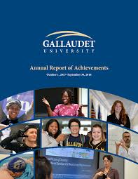 Annual Report of Achievements, Oct 2017 - Sept 2018