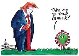 Fauci's trump troubles artists take on fauci's muzzled outspokenness, trump's desire to fire him, and more Bruce Plante Cartoon Dr Anthony Fauci Columnists Tulsaworld Com