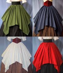 Overlay Skirt For Costume Lots Of Colors Renaissance Faire Pirate Wench Handmade Renaissance Fair Costume Renaissance Clothing Renaissance Skirt