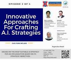 Ai is poised to be the 4th industrial revolution, and malaysia has even announced an upcoming national ai framework. We Are Conducting A Webinar With Two Specialists In Artificial Intelligence Ai Areas Including Our Director Professor Dr Mohd Saberi Bin Mohamad Who Will Share How A I Strategies Are Being Implemented Nowadays