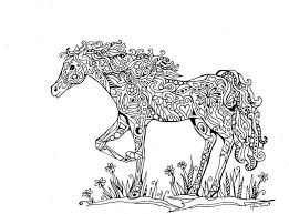 Zentangled Horse Art Therapy 4 Libri Da Colorare Disegni E Colori