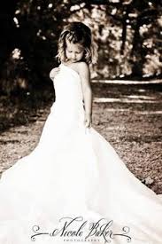 Pic Of Girl In Mom S Wedding Dress Sooo Cute I Must Do This With The Girls Mom Wedding Dress Little Girl Wedding Dresses Wedding Dress Pictures
