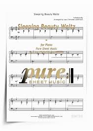Sleeping Beauty Waltz For Piano Pdf File Pure Sheet Music Arranged By Lars Christian Lundholm Tradebit