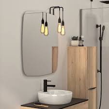 Miroir Et Meuble Bento Signes Decotec Salle De Bains Kaki Meuble Salle De Bain Salle De Bain