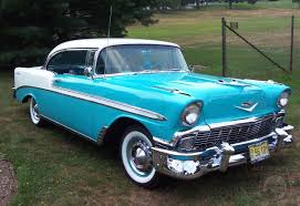 1956 Chevrolet Bel Air In Blue White 1956 Chevy Bel Air Chevrolet Bel Air Chevy Bel Air