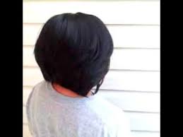 The mane will have texture, shine, and so much dimension. Layered Bob Sew In Weave No Hair Out Youtube
