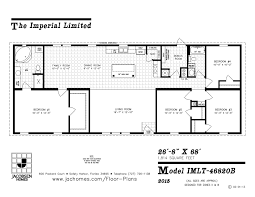 Most concrete block (cmu) homes have 2 x 4 or 2 x 6 exterior walls on the 2nd story. Imlt 46820b Mobile Home Floor Plan Ocala Custom Homes