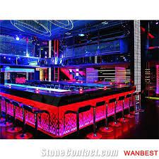 Some bars and nightclubs in chicago have late night licenses to sell alcohol until 4 am sunday through friday. Luxury Modern Black Artificial Stone Marble Wine Lighted Led Mobile Night Club Restaurant Cafe Pub Bar Cocktail Reception Counter Cashier Desk From China Stonecontact Com