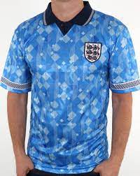 England 1982 world cup finals football away retro shirt jersey tee top mens. 80s Casual Classics England 1990 Retro Football Shirt Blue Tee Jersey Mens