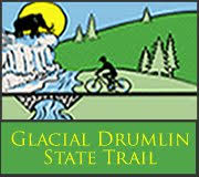 The glacial drumlin state trail is a 52 mile rail trail than runs from cottage grove, wisconsin to fox river sanctuary in waukesha, wisconsin. Glacial Drumlin State Trail Home Facebook