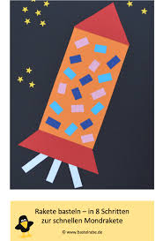Rakete Basteln Rakete Basteln Diy Bastelidee Fur Kinder Heute Fliegen Wir In Den Weltraum In Dies In 2020 Basteln Rakete Basteln Einladung Geburtstag Basteln
