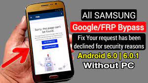 Download bypass frp(factory reset protection) for google verification apk on a android: Todos Los Samsung Android 6 0 1 Google Frp Bypass La Asistencia No Funciona Reparar Ayuda Y Comentarios Sin Pc Gsmneo