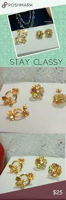 avon pierced earnings two pairs avon jewelry fashion design clothes design