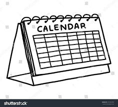 Image Result For Calendar Clipart Black And White Cartoons Vector Calendar Clipart How To Draw Hands