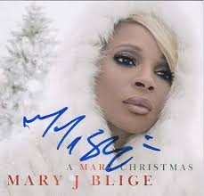 Mary J Blige signed A Mary Christmas cd in Oman