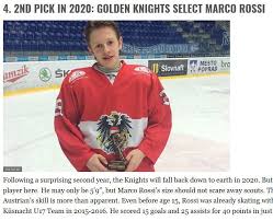 Are there rumours this player is going somewhere else? Marco Rossi Ist Schon Fur Dendraft 2020 Interessant