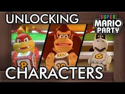 You have to meet the following requirements in order to unlock dry bones, donkey kong, diddy kong, . Super Mario Party Unlockable Characters How To Unlock