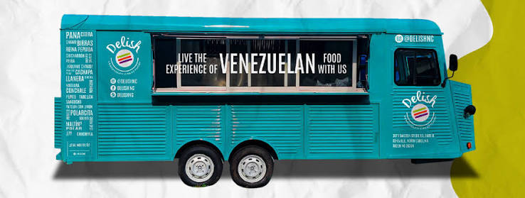 Delish Venezuelan Food Truck — Food court food truck in Arden, North Carolina
