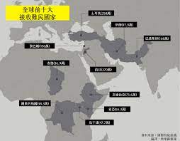 前十大收容難民國家 歐美榜上無名 dq 地球圖輯隊帶你看透全世界 memes 47