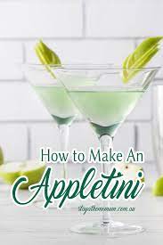 A Fantastic Cocktail To Have In Your Repertoire With A Fruity Zesty Twist That Anyone Will Apple Martini Recipe Vodka Fruity Cocktails Martini Recipes Vodka