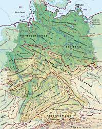 Natural Regions Of Germany Wikipedia