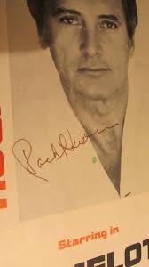 AUTOGRAPHED ROCK HUDSON "CAMELOT" POSTER, MELODY FAIR, NORTH TONAWANDA, NY 