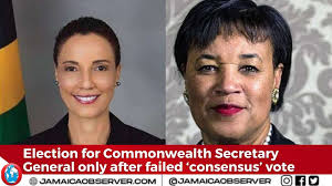 Commonwealth leaders, including those from the Caribbean Community  (Caricom) will only vote for a new secretary general to replace the  incumbent Dame Patricia Scotland, if they fail to reach consensus