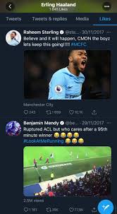 For manchester city, a summer move for erling haaland may be on the cards but here's what the cityzens need to do erling haaland reveals the sum that is needed to lure him to manchester city. Real Talk Manchester City On Twitter Erling Haaland Is A Massive City Fan Go To His Twitter Profile Erlinghaaland And Scroll Back To 2017 And You Ll See Everything He S Liked