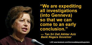 Zeti akhtar aziz, g'74, gr'78, had steered the malaysian economy through the asian financial crisis in 1998 soon after becoming interim governor of malaysia's central bank. Open Letter To Tan Sri Dr Zeti Akhtar Aziz Genneva Malaysia Supporters