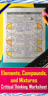 Elements Compounds Mixtures Physical Science Matter Middle School Science Physical Science Lessons Middle School Science Resources Middle School Science
