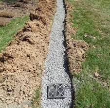 Gravel is used within the complete french drain system to help water flow more freely as it passes through the drain pipe. How To Build An Exterior French Drain System Enviro Care