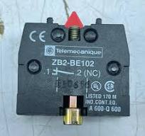 Telemecanique ZB2-BE102 Contact Block 10A 600V 1P XAC Screw ...