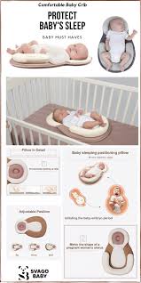 Portable Baby Nest Crib Baby Protection Baby Sleeping Positions Portable Baby Bed