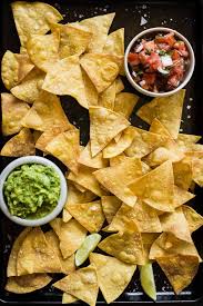 How To Make Baked Tortilla Chips Healthy Nibbles Bits Baked Tortilla Chips Recipes Homemade Tortilla Chips