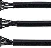 Apex RC Products 70mm Silicone Brushless Motor Sensor Wire Cable - 3 Pack  #1040