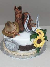 Cowboy Style This Cake Is The Topper For The Cupcake Stand Cowboy Cakes Horse Birthday Cake Cowgirl Cakes