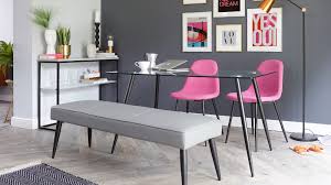 Zilo Dining 4 6 Seater Set With Mellow Faux Leather Bench Dining Table With Bench Leather Bench Furniture