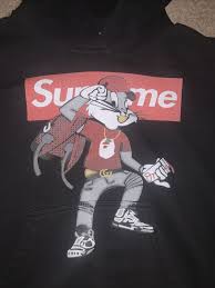 2xl = 29.5″ body length x 25 ¼ chest. Bugs Bunny Supreme Hoodie Www Macj Com Br