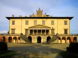 Vista Del Jardín De La Villa Médici En Roma Giuliano Da Sangallo Villa Medicea Di Poggio A Caiano Florence 1480 1485 Florence Italie Italiaanse Renaissance Villa S
