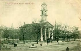 A Historical Look At Out Nation S County Courthouses Through Postcards Coweta County County Coweta