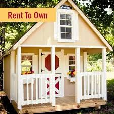 Children S Wooden Playhouses Forts Leonard Buildings Truck Accessories Wooden Playhouse Build A Playhouse Play Houses