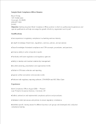 The successful candidate will work with upper management and frontline staff to ensure that the policies and procedures are upheld. Telecharger Gratuit Banking Compliance Officer Resume Template