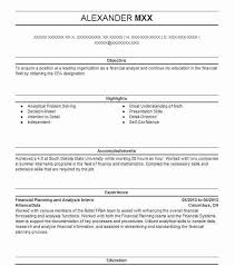 Financial business analyst job description sample. Financial Planning Intern Resume Example Company Name Louisville Kentucky