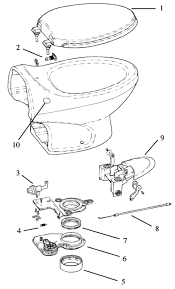 Thetford Aria Classic Rv Toilet Repair Parts Diagram Toilet Repair Rv Parts And Accessories Portable Toilet