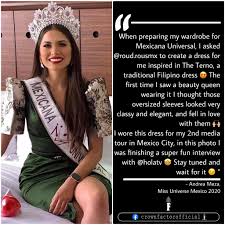 The miss universe competition airs in more than 160 territories and countries across the globe including in the u.s on the fyi. Crown Factor Look Newly Crowned Miss Universe Mexico Facebook