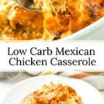 Repeat layers one more time, ending with chicken mixture on top. Keto Mexican Chicken Casserole Easy Low Carb Comfort Food My Life Cookbook