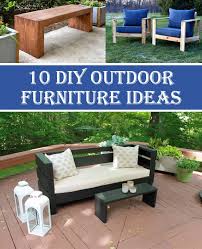 10 Insanely Cool Diy Outdoor Furniture Ideas Diy Outdoor Furniture Diy Yard Furniture Diy Patio Furniture