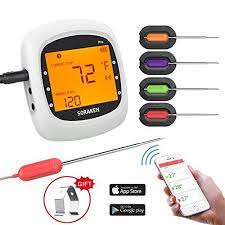 bluetooth meat thermometer for grilling wireless remote thermometer digital cooking therm digital cooking thermometer wireless thermometer cooking thermometer